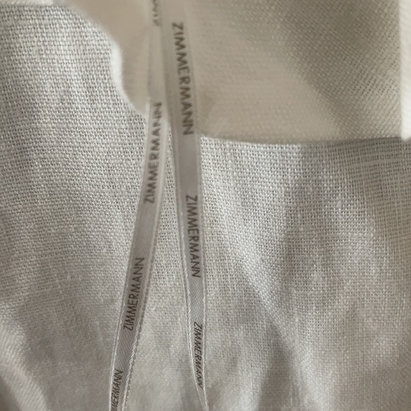 Zimmermann linen lovestruck dress sz 1  small Resort - Picture 9 of 11